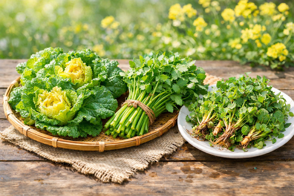 Vol. 3 [Lifestyle] Recipes for Seasonal Spring Greens (Namool)