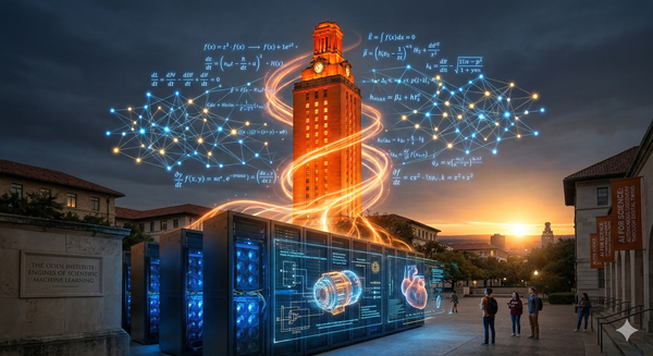 Vol. 2 [UT Stories] 🔩🔩UT's Oden Institute: Harnessing AI and Supercomputing to Power the Future of Digital Twin Research